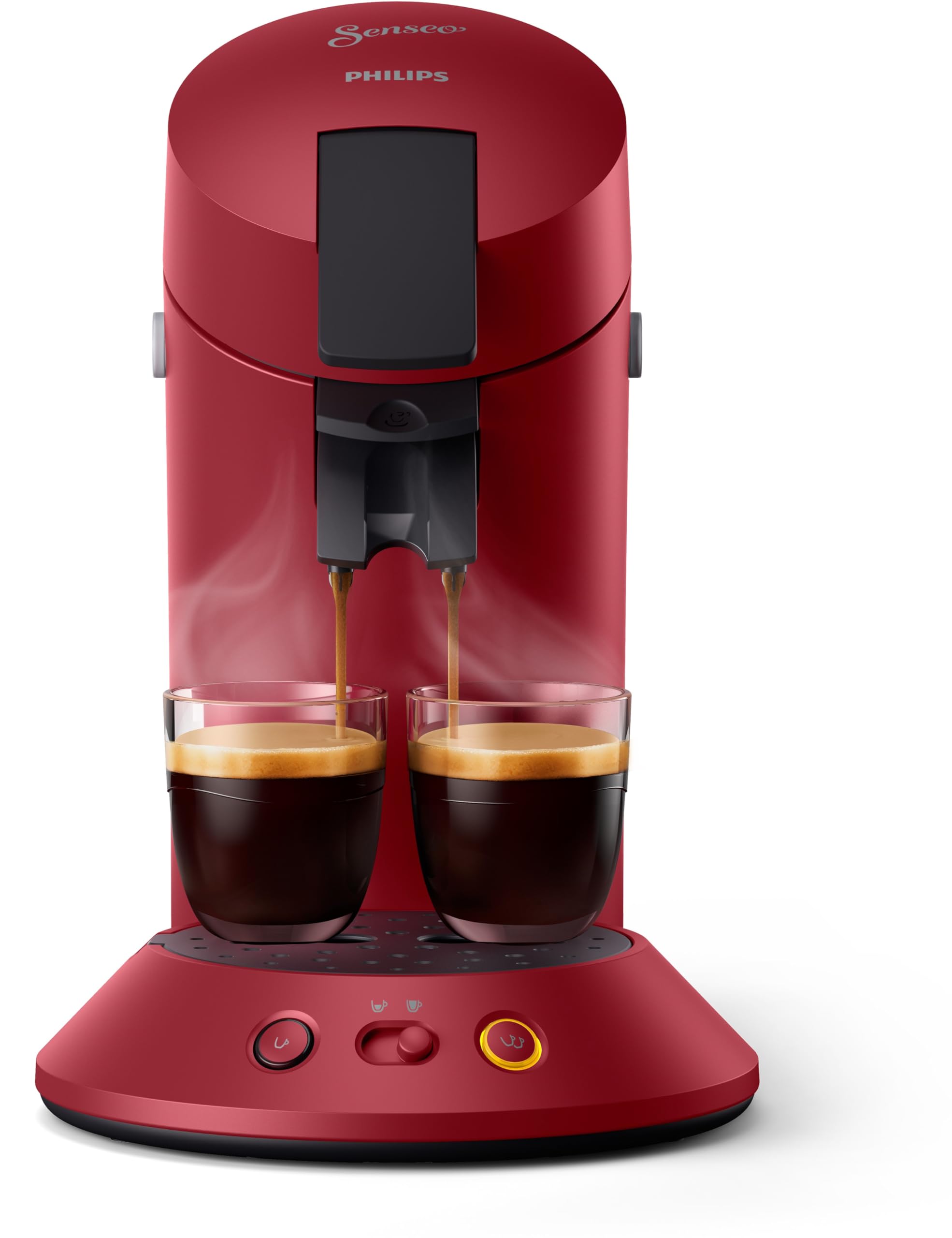 Machine à Café à Dosettes Senseo Original+ CSA210/91 - Rouge
