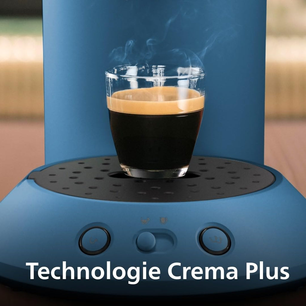 Machine à Café à Dosettes Senseo Original+ CSA210/00 - Bleu Paon