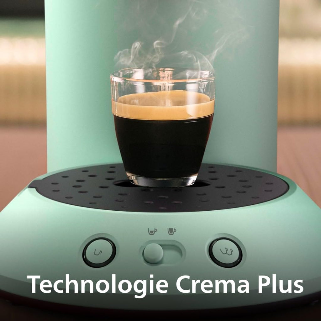 Machine à Café à Dosettes Senseo Original+ CSA210/80 - Vert Désert