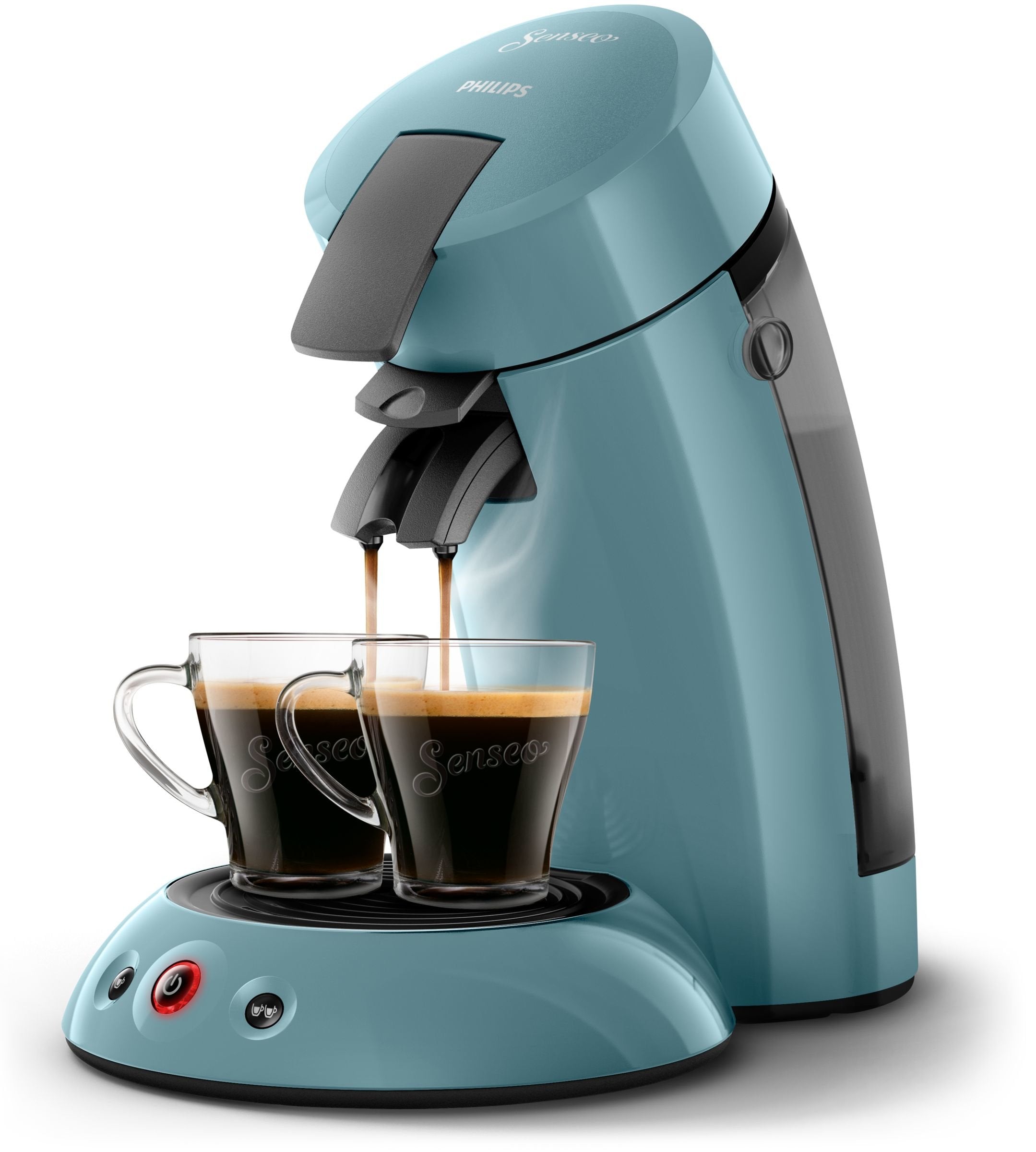 Machine à Café à Dosettes Senseo Original HD6553/21 - Bleu, 0,7 L