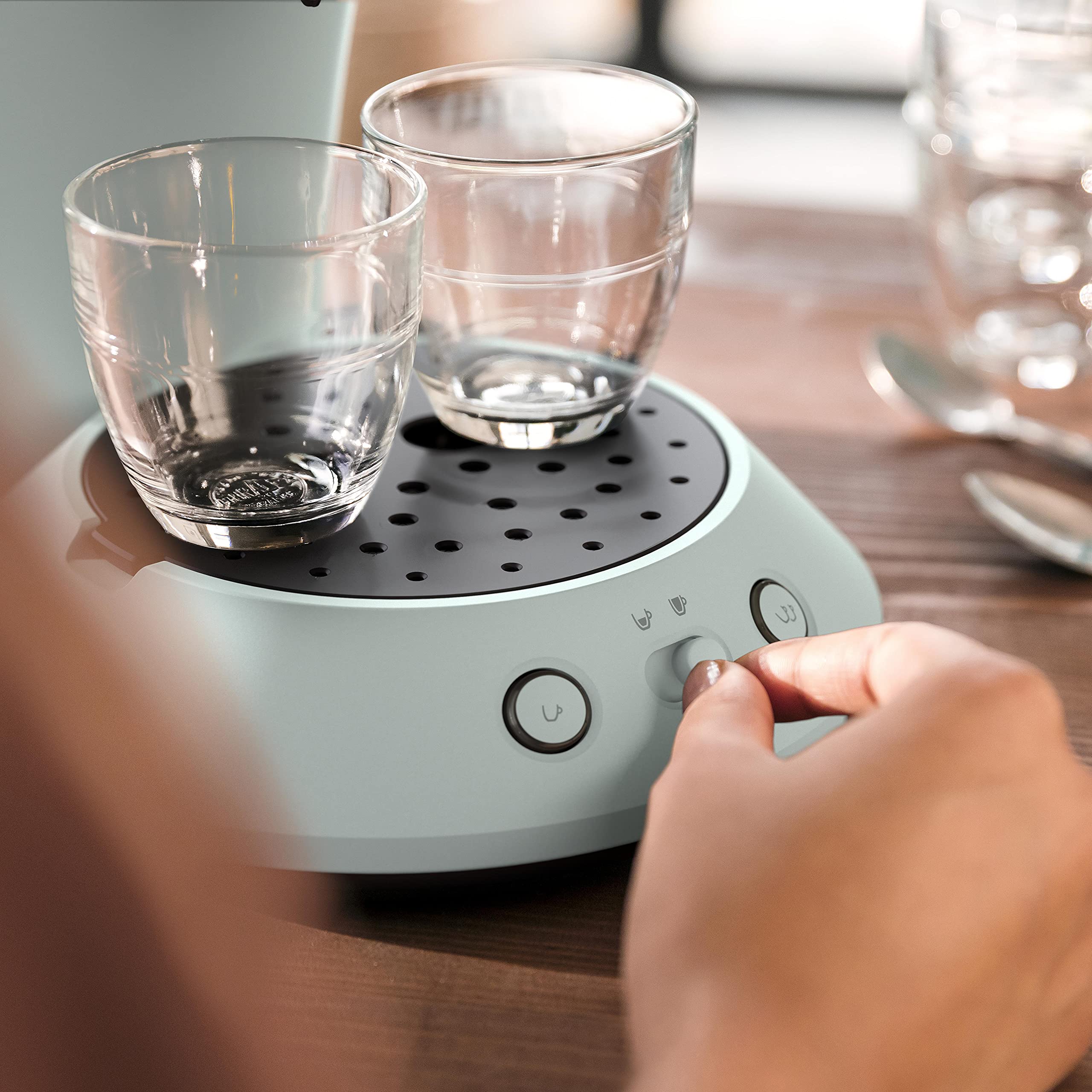 Machine à Café à Dosettes Senseo Original+ CSA210/21 - Menthe Pâle