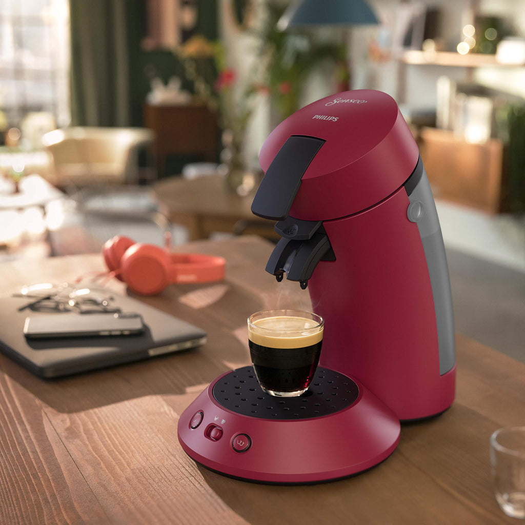 Machine à Café à Dosettes Senseo Original+ CSA210/91 - Rouge